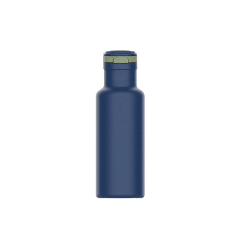 14 oz Stainless Steel Water Bottle with Chug Lid - 4 Pack, Blue