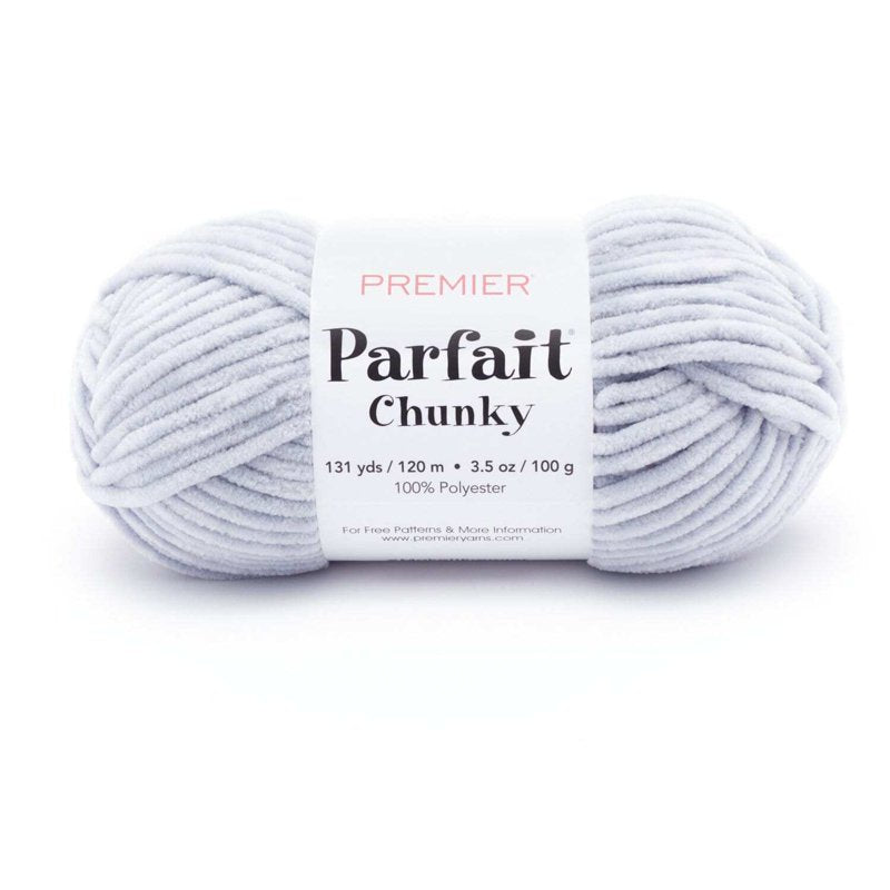 Parfait Chunky Chenille Yarn - 1150-40 Cornflower, Soft & Machine Washable