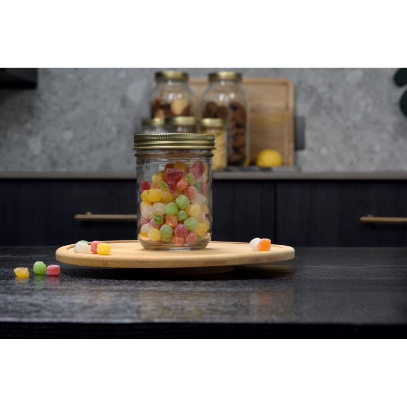 Wide Mouth Pint Mason Canning Jars - 16 oz, 12-Pack, Single