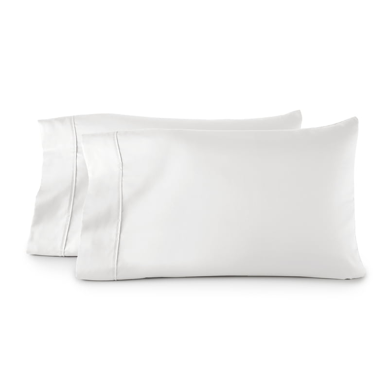 King Cotton Sateen Pillowcase Set - 300 Thread Count Arctic White - Better Homes & Gardens