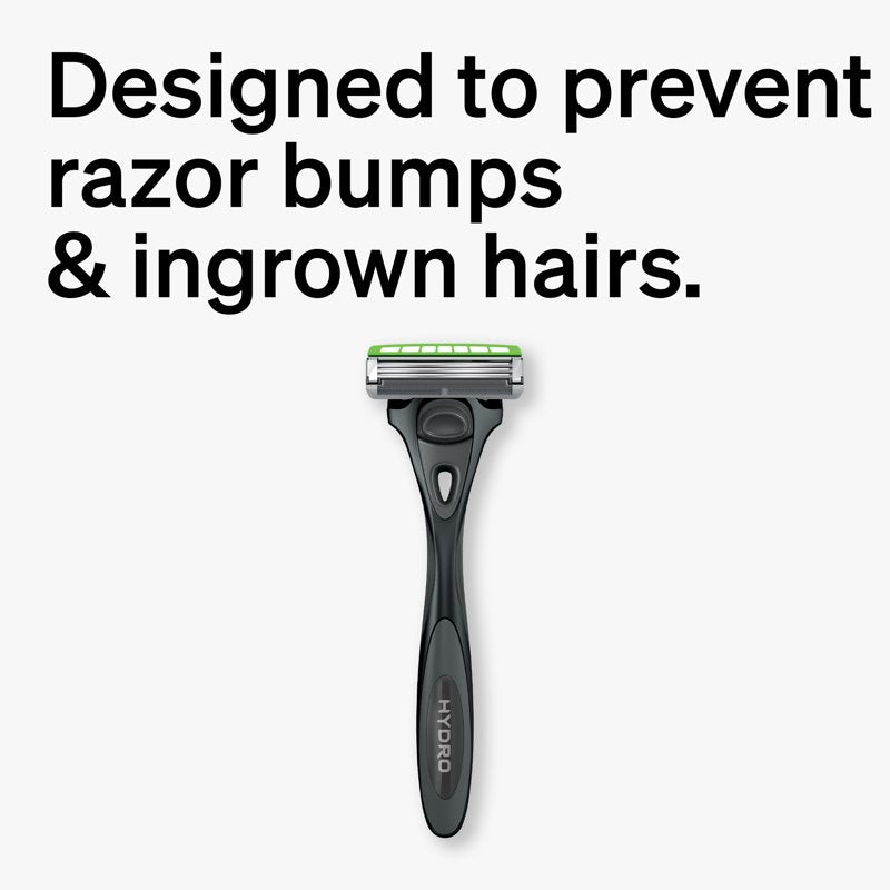 3-Blade Razor for Sensitive Skin with 4 Refills - Close Shave