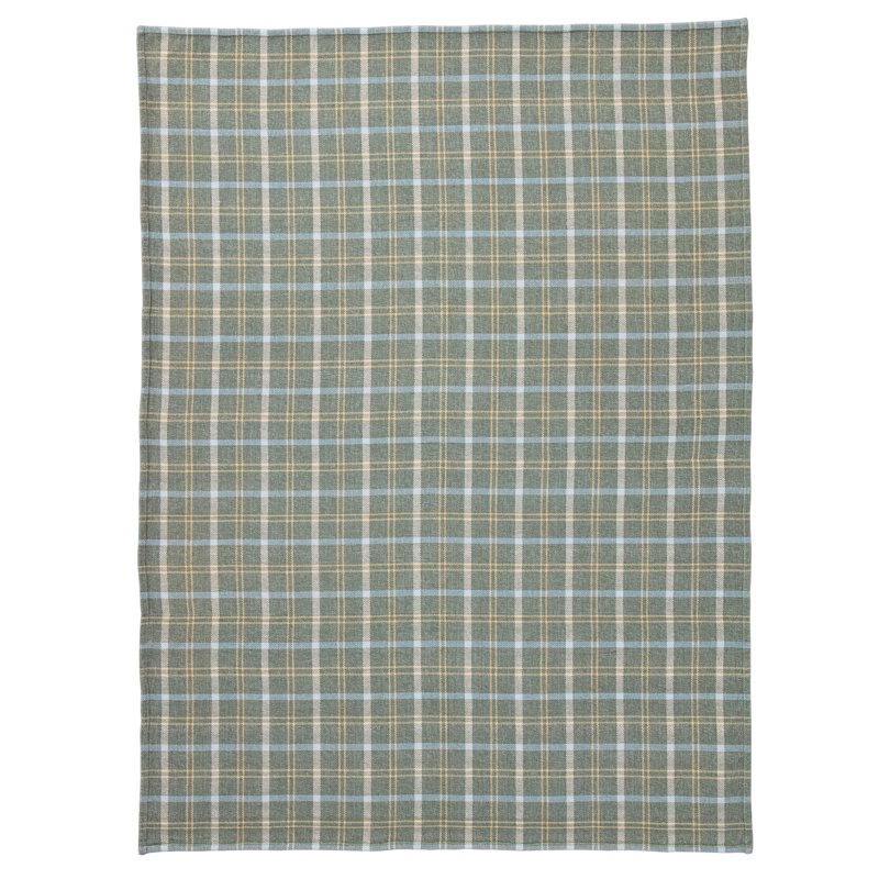 Better Homes & Gardens Woven Chenille Plaid Throw Blanket - Green River, 50 x 72 Inches