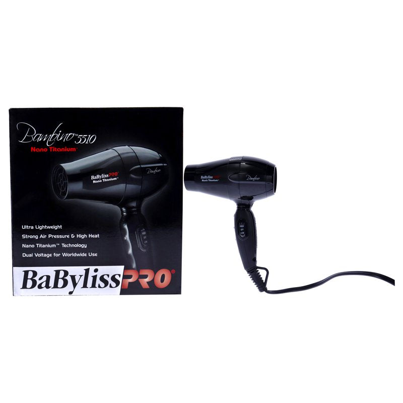 Nano Titanium Compact Hair Dryer with Ionic Technology