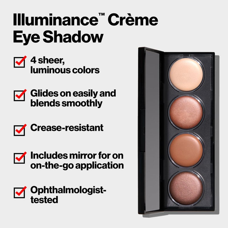 Illuminance Creme Eye Shadow Palette - 4-Shade Blendable Set