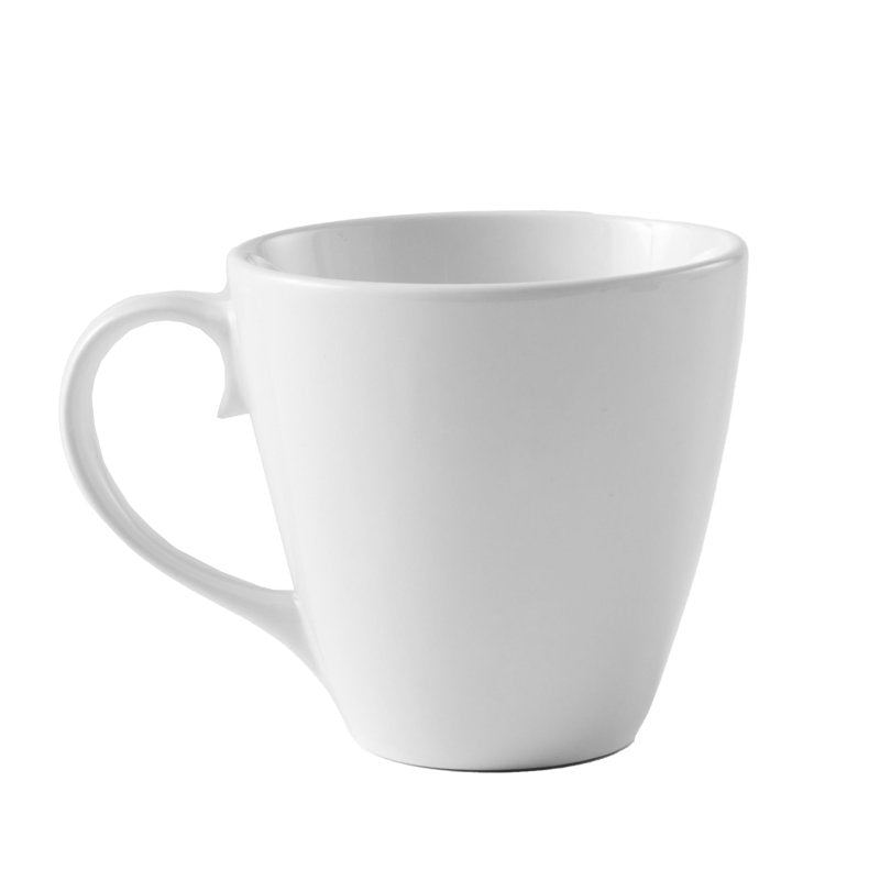 Blush Vivian Stoneware Mug - 6 Pack, White