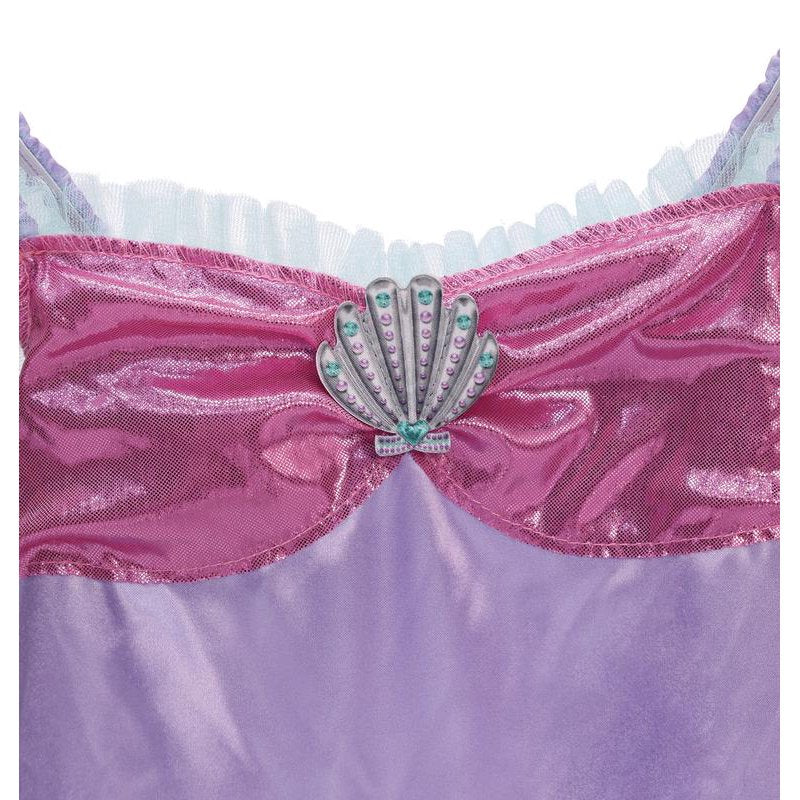 Toddler Girls Mermaid Costume Dress Set - 3T-4T Coral Cutie by Way to Celebrate