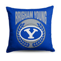 BYU NCAA Triumph Square Cloud Pillow 24 Inches - Cougars Edition