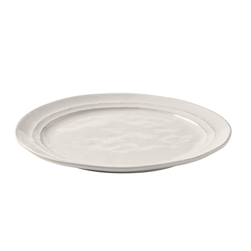 Stoneware Dinnerware Set - 12-Piece Service for 4 - White