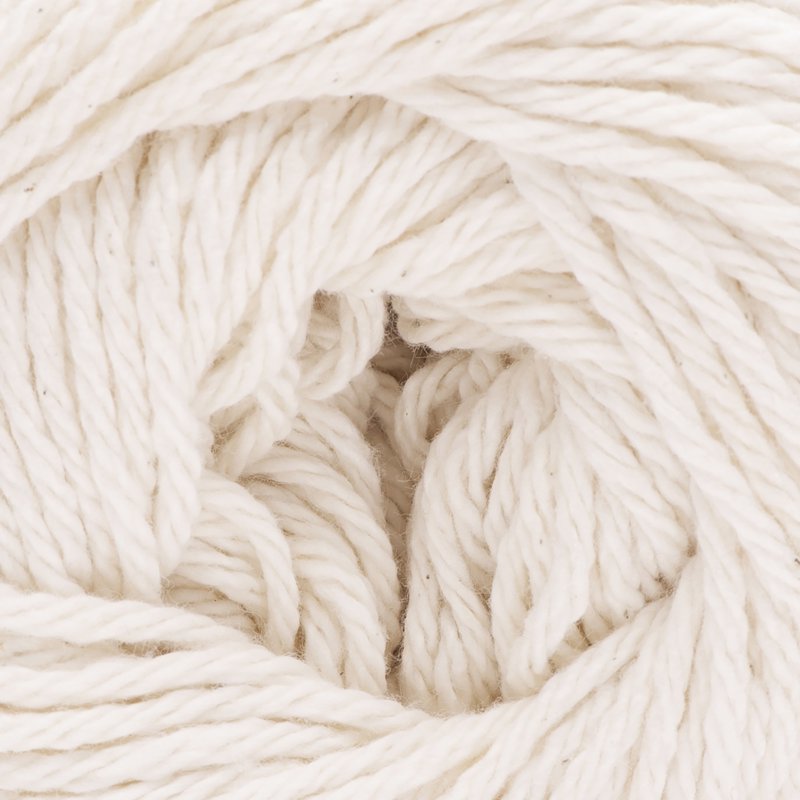 (3 Pack) Peaches & Creme Ecru Cotton Yarn - Medium Worsted Weight 120 Yards