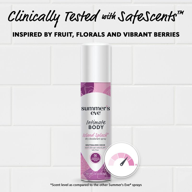 Island Splash Feminine Spray - Daily Refreshing 2 oz