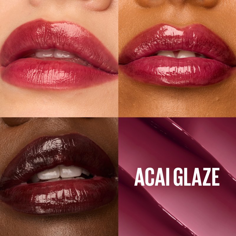 Hydrating Lip Glaze Oil Balm with Hyaluronic Acid - 10 Shades