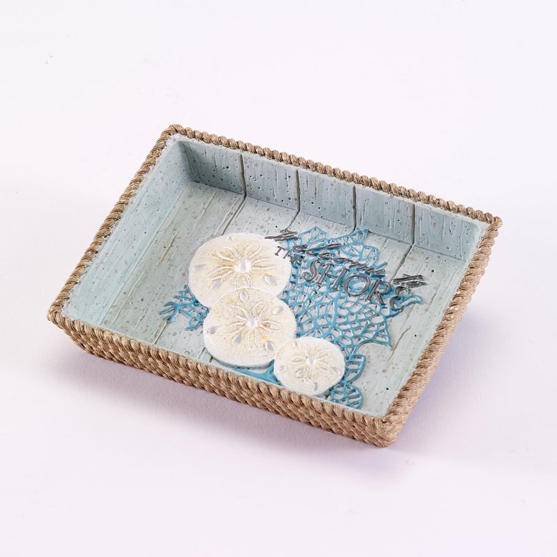 Beachcomber Soap Dish - Multicolor Nautical Design