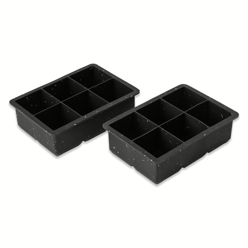 Silicone Ice Cube Trays - 6 Pack, Set of 2