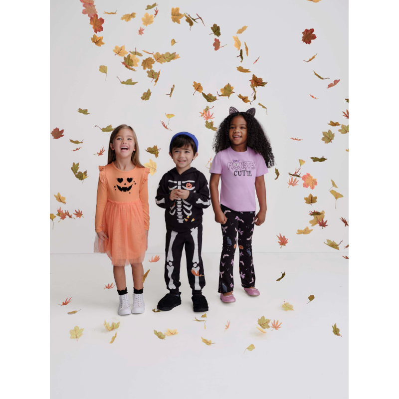Toddler Girls Halloween Graphic Tee - Purple Pushup, 12M from Way to Celebrate