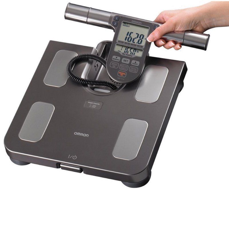Full-Body Composition Monitor Bathroom Scale - Black, Fitness Tracking