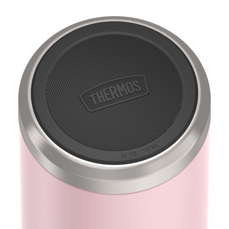 24oz Stainless Steel Insulated Food Jar with Spoon - Sunset Pink