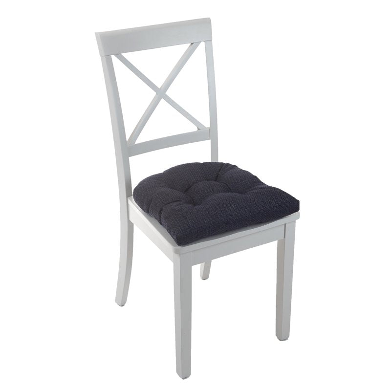 Non-Slip 17" x 17" Jumbo Chair Cushion - Blue