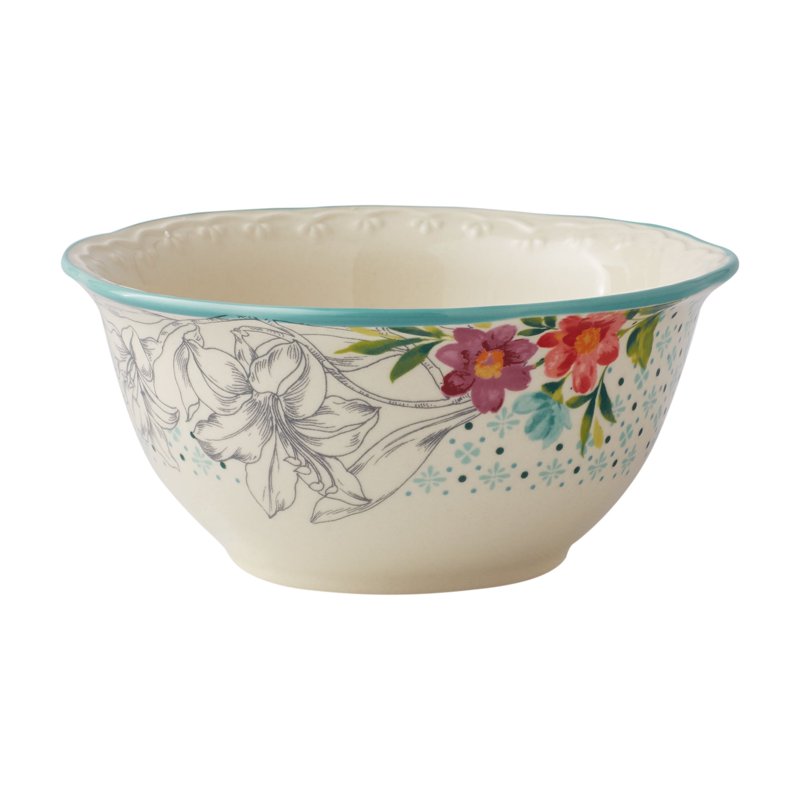 12-Piece Dinnerware Set - Blooming Bouquet Design