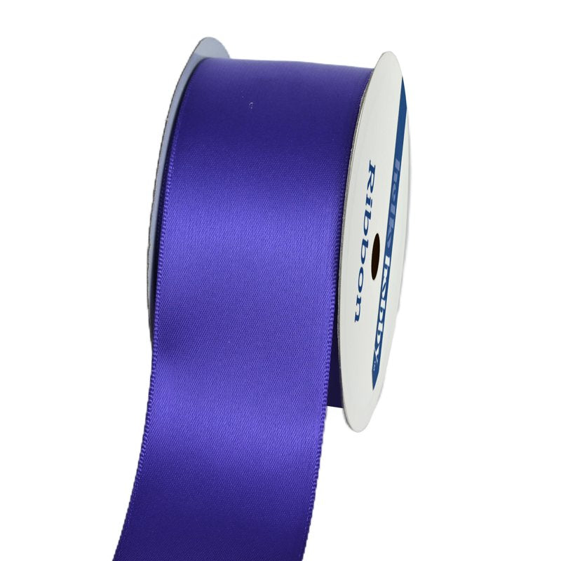 Purple Satin Ribbon 1.5 Inch Wide, 7 Yards - Elegant Craft & Gift Wrap Ribbon