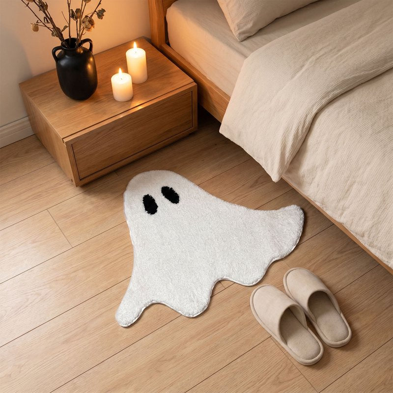 Halloween Ghost Door Mat - Indoor Welcome Rug 15.75x19.69in - Ghost Home Decor - Variation of 55_Ghost Home Decor Mat BC