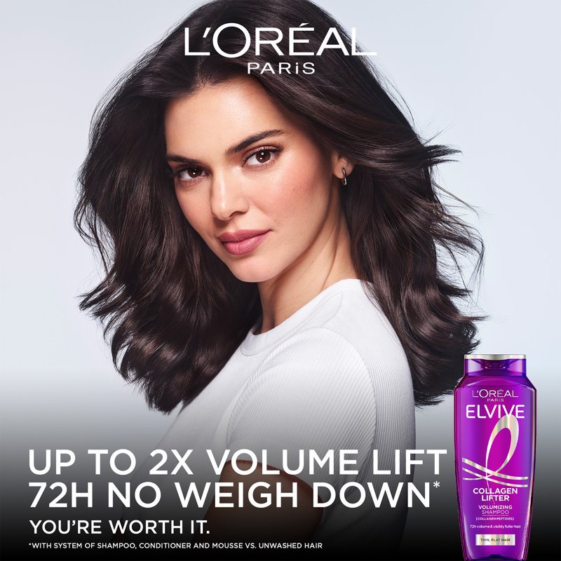 Collagen Peptide Volumizing Shampoo for Fine Hair, 13.5 fl oz