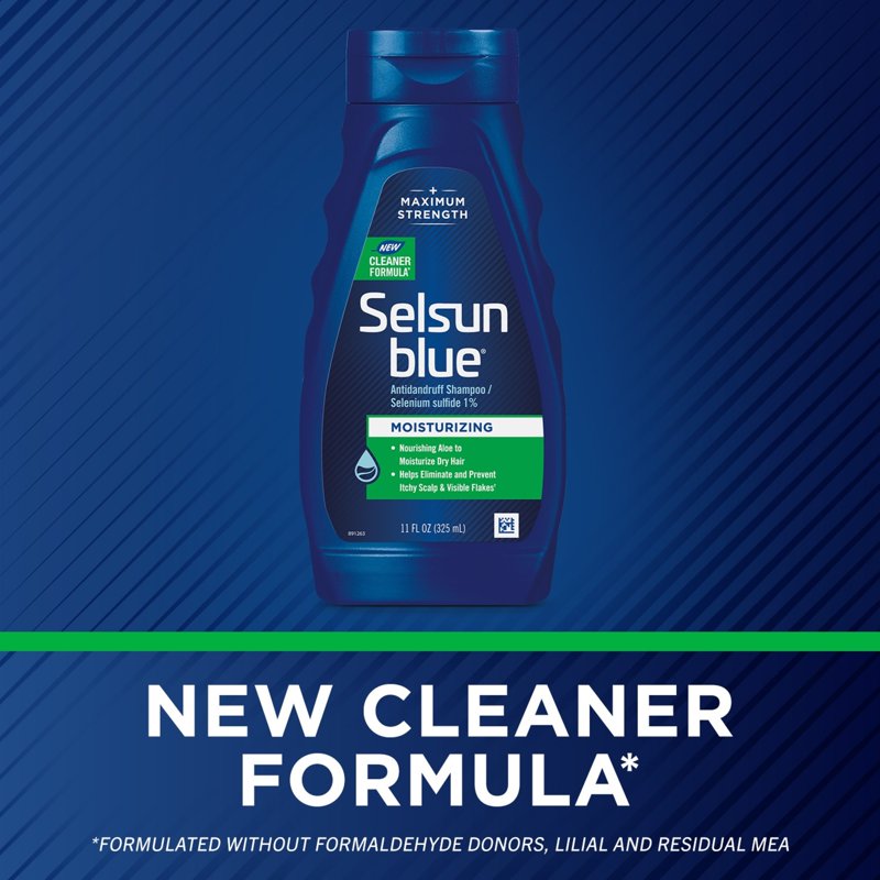 Moisturizing Antidandruff Shampoo with Selenium Sulfide - 11 fl oz
