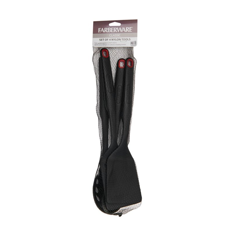 Nylon Kitchen Utensil Set - 4 Essential Cooking Tools