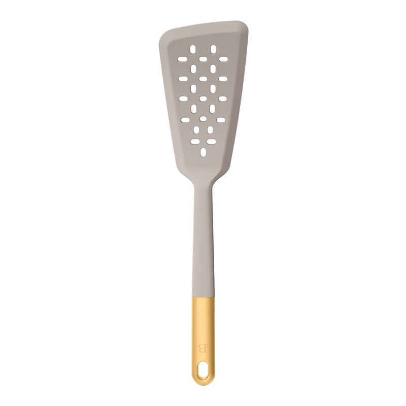 3-Piece Silicone Kitchen Utensil Tool Set - Porcini Taupe