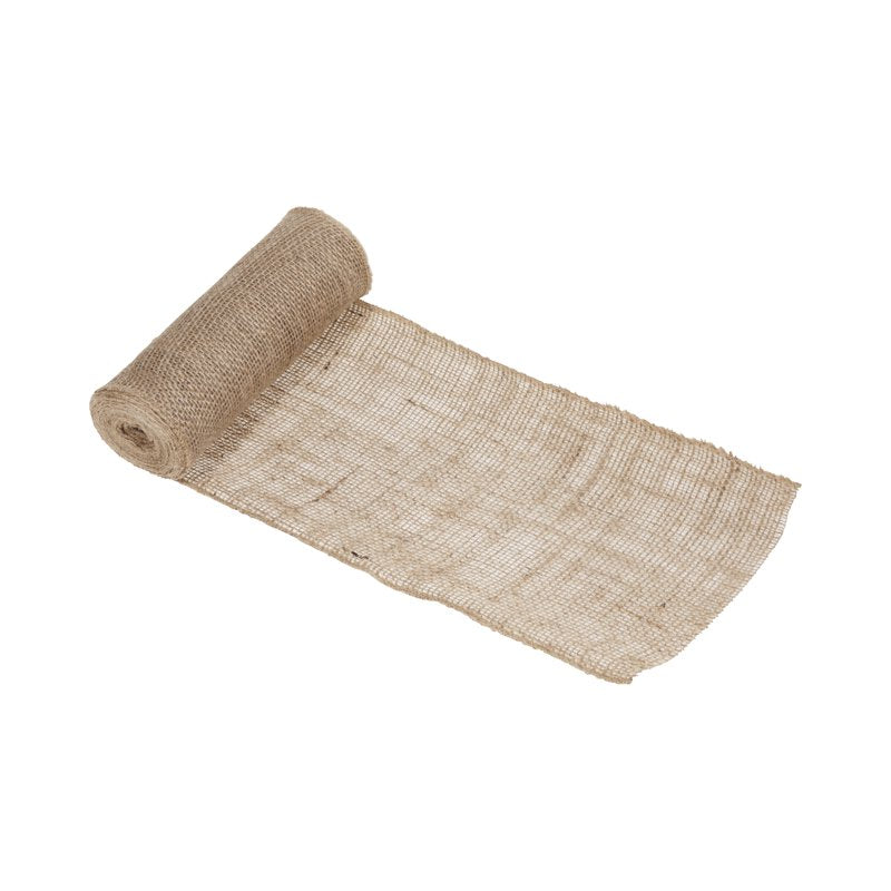 Natural Burlap Fabric Roll 8" x 5 Yards – 2 Pack for DIY Crafts & Home Decor
