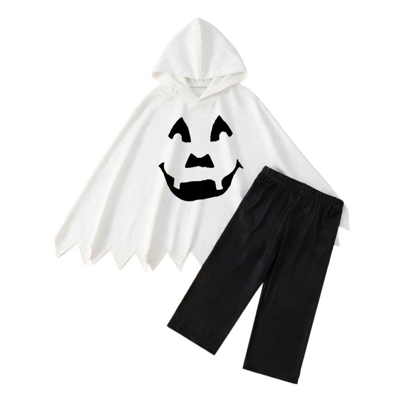 White Boys Halloween Costume Set with Cape and Pants - 3-6 Months Variation of THIS listing