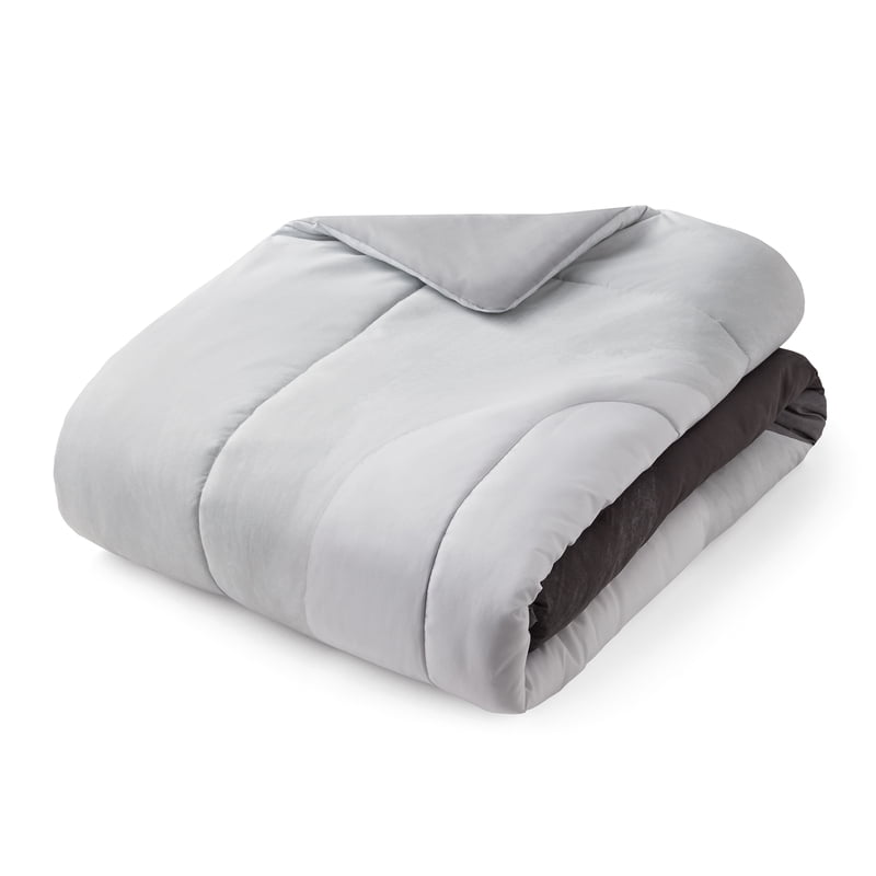 King 10-Piece Bed in a Bag Comforter Set with Sheets - Grey Multi