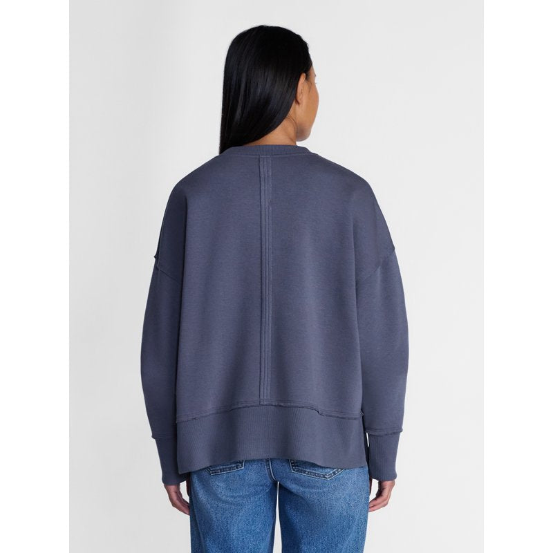 Women's Salem Book Club Graphic Fleece Sweatshirt - Charcoal Sky L - Halloween Costume Alternative