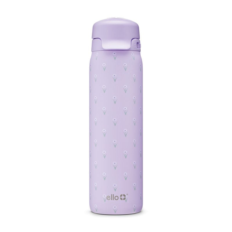 22oz Stainless Steel Water Bottle - Lavender Haze Flip & Fill