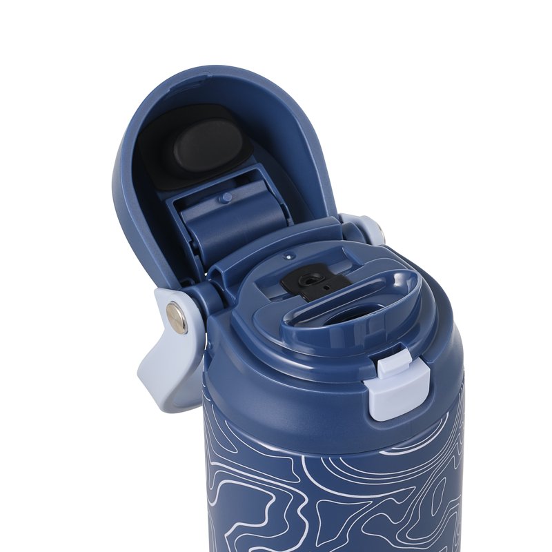 24oz Insulated Stainless Steel Water Bottle with Straw & Chug Lid - Terrain