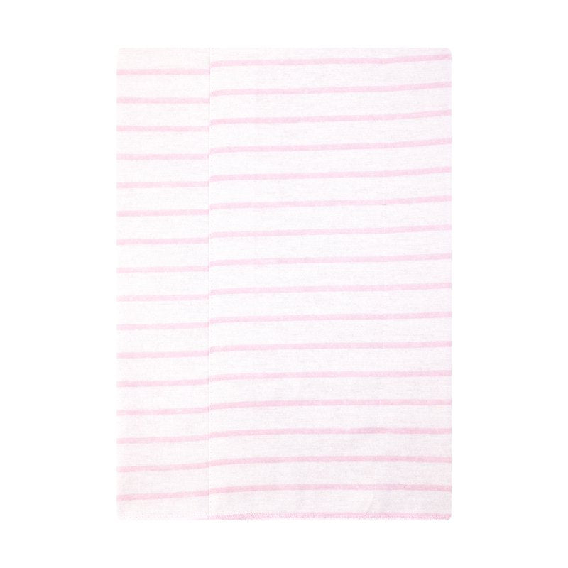 Flannel Burp Cloths for Baby - Pink Daisies 7-Pack, One Size