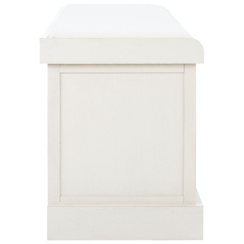 3 Drawer Storage Bench with Cushion - Contemporary Farmhouse Style