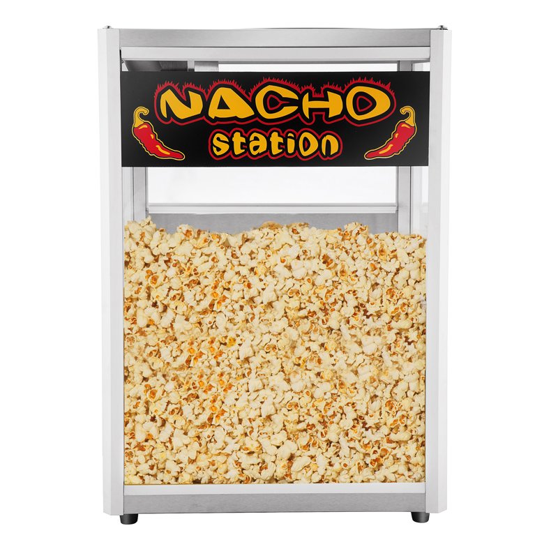 Countertop Food Warmer Display Case - 10lb Capacity Stainless Steel