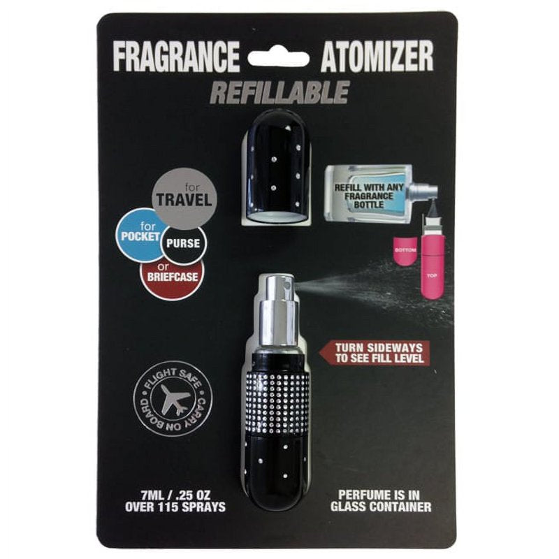 Portable Refillable Perfume Atomizer - 7ml Travel Fragrance Spray Bottle