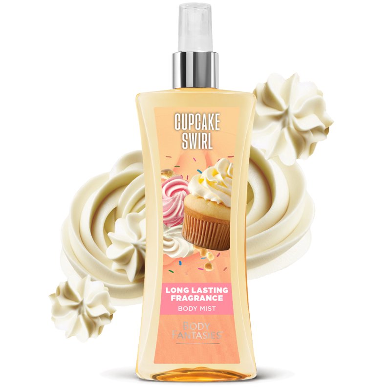 Cupcake Swirl Fragrance Body Mist for Women - Long Lasting Gourmand Scent