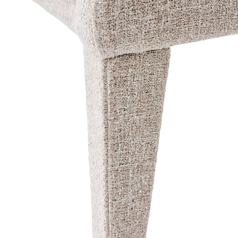 Upholstered Dining Chairs Set - Wheat, 2 Pack