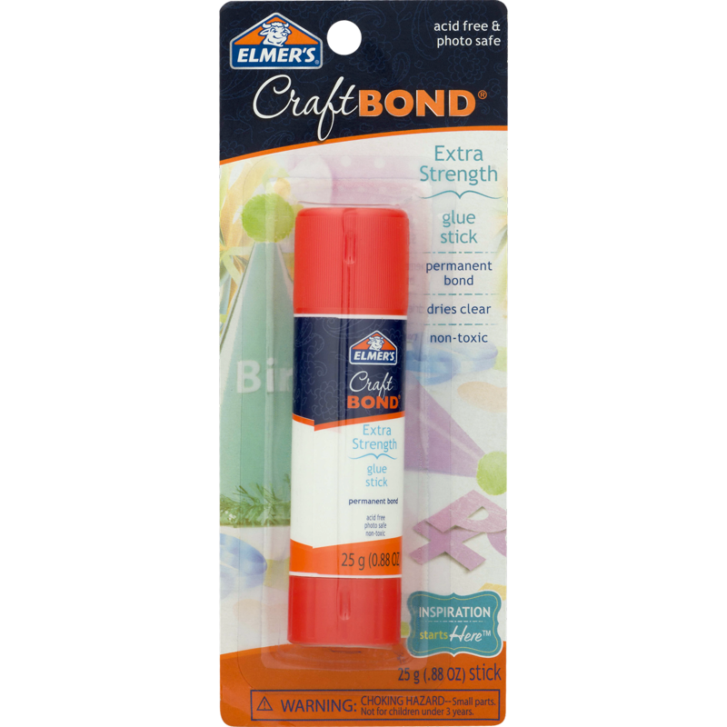 CraftBond Extra Strength Glue Sticks - 2 Pack, Clear