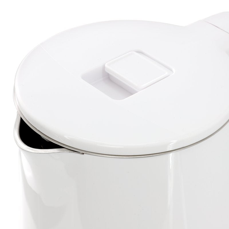 1.7L Stainless Steel Electric Tea Kettle - White