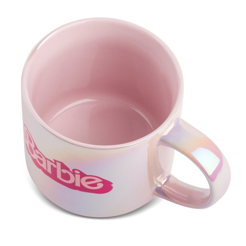 15oz Pearl Pink Stoneware Coffee Mug - 4 Pack