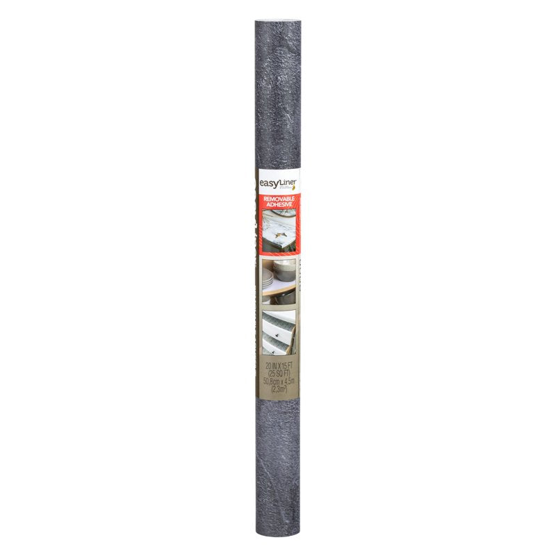 Removable Adhesive Shelf Liner - Soapstone 20" x 15' Roll, 2 Pack