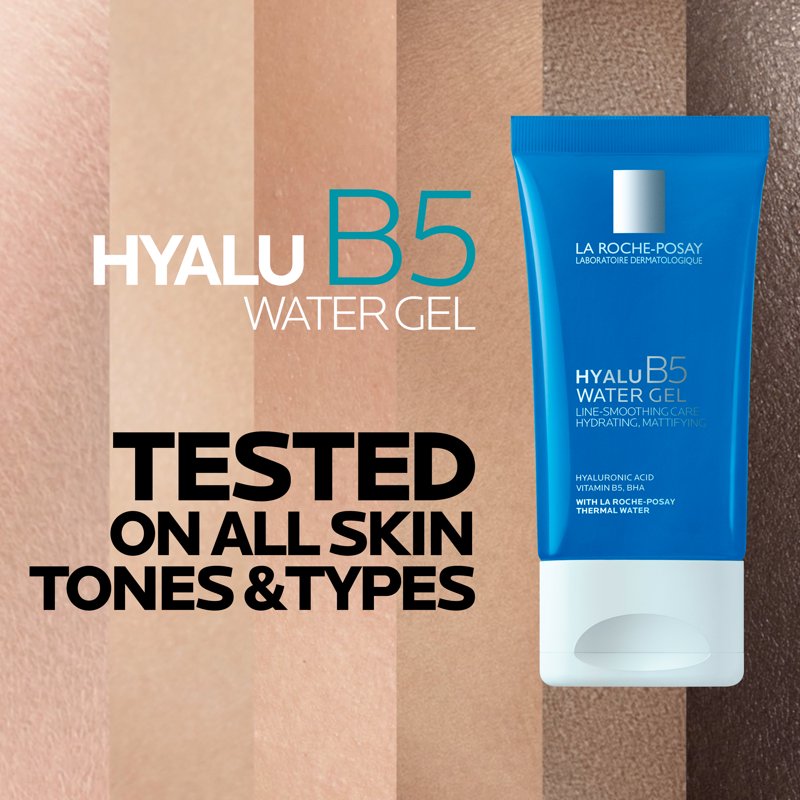 Hyaluronic Acid Water-Burst Gel Face Moisturizer, Hydrating Pore Minimizer