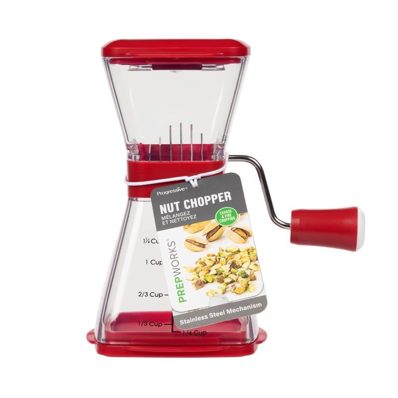 Manual Nut Chopper with Non-Skid Base - 4 Pack