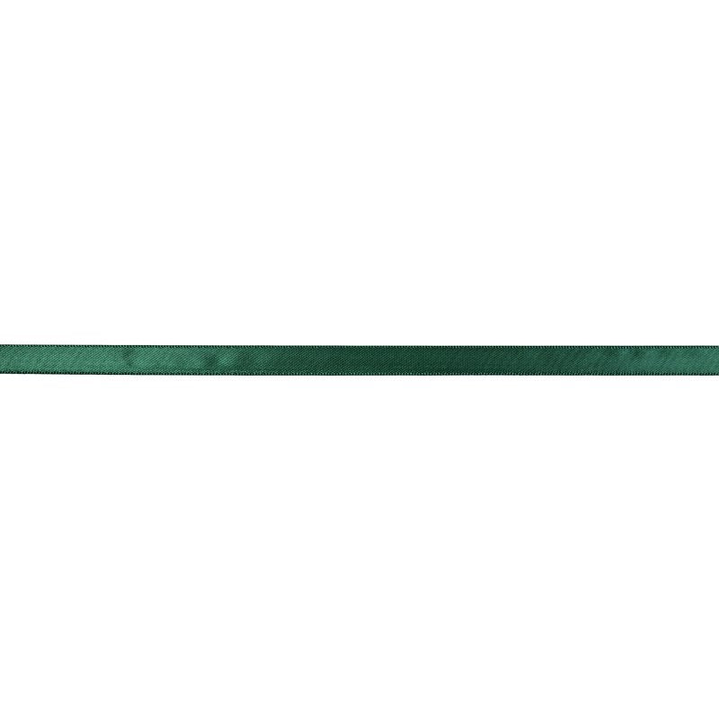 Satin Ribbon 3/8 Inch Forest Green - 6 Yards Craft Gift Wrap Decoration