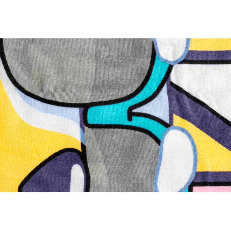 Bluey Cool Checks Kids Beach Towel 28x58 Inches Cotton - Light Blue & Pink