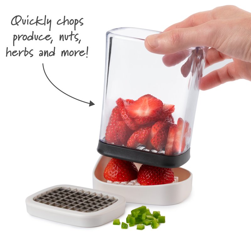 Fresh Press Chopper for Quick Food Prep - Compact & Efficient