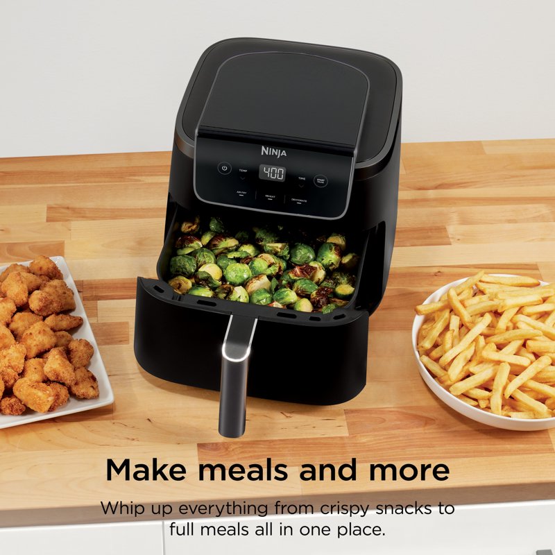 Ninja Air Fryer Pro XL 5-Qt - 3-in-1, Nonstick, Black
